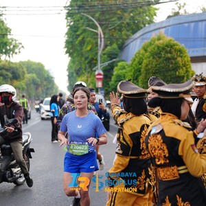 Race photo from SURABAYA ISOPLUS MARATHON 2026