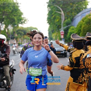 Race photo from SURABAYA ISOPLUS MARATHON 2026