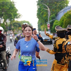 Race photo from SURABAYA ISOPLUS MARATHON 2026