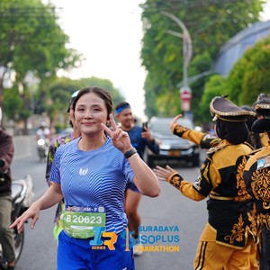 Race photo from SURABAYA ISOPLUS MARATHON 2026