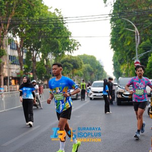 Race photo from SURABAYA ISOPLUS MARATHON 2026