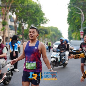 Race photo from SURABAYA ISOPLUS MARATHON 2026