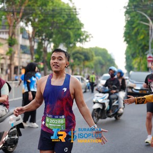 Race photo from SURABAYA ISOPLUS MARATHON 2026