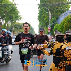 Race photo from SURABAYA ISOPLUS MARATHON 2026