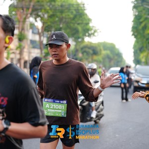 Race photo from SURABAYA ISOPLUS MARATHON 2026