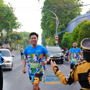 Race photo from SURABAYA ISOPLUS MARATHON 2026