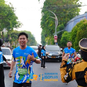 Race photo from SURABAYA ISOPLUS MARATHON 2026