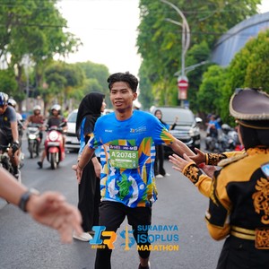 Race photo from SURABAYA ISOPLUS MARATHON 2026
