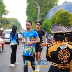 Race photo from SURABAYA ISOPLUS MARATHON 2026