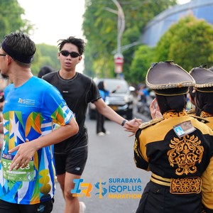 Race photo from SURABAYA ISOPLUS MARATHON 2026