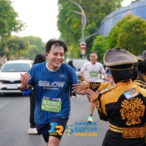 Race photo from SURABAYA ISOPLUS MARATHON 2026