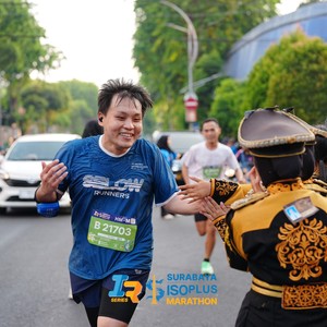 Race photo from SURABAYA ISOPLUS MARATHON 2026