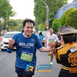 Race photo from SURABAYA ISOPLUS MARATHON 2026