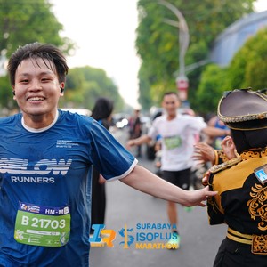 Race photo from SURABAYA ISOPLUS MARATHON 2026