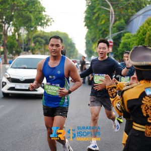 Race photo from SURABAYA ISOPLUS MARATHON 2026