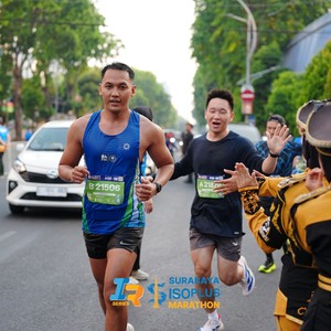 Race photo from SURABAYA ISOPLUS MARATHON 2026