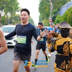 Race photo from SURABAYA ISOPLUS MARATHON 2026