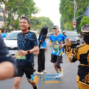 Race photo from SURABAYA ISOPLUS MARATHON 2026