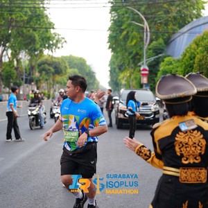 Race photo from SURABAYA ISOPLUS MARATHON 2026