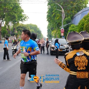 Race photo from SURABAYA ISOPLUS MARATHON 2026