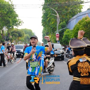 Race photo from SURABAYA ISOPLUS MARATHON 2026