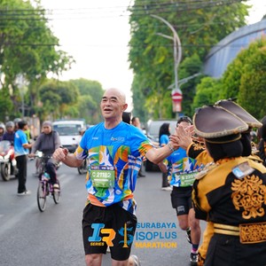 Race photo from SURABAYA ISOPLUS MARATHON 2026