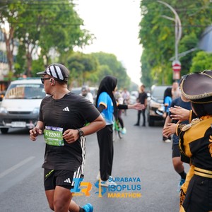 Race photo from SURABAYA ISOPLUS MARATHON 2026