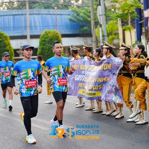 Race photo from SURABAYA ISOPLUS MARATHON 2026