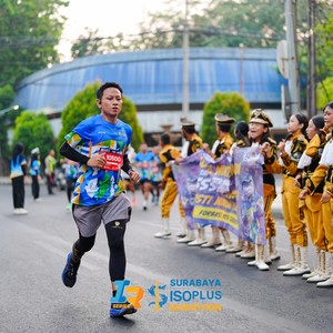 Race photo from SURABAYA ISOPLUS MARATHON 2026