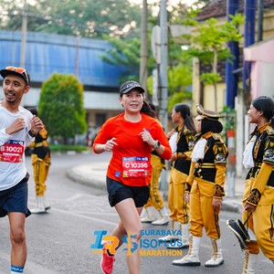 Race photo from SURABAYA ISOPLUS MARATHON 2026