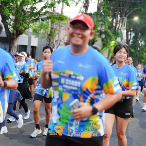 Race photo from SURABAYA ISOPLUS MARATHON 2026