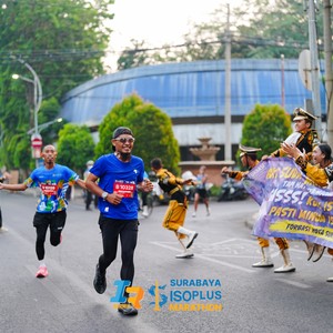 Race photo from SURABAYA ISOPLUS MARATHON 2026
