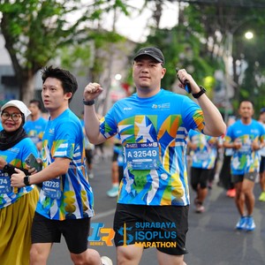 Race photo from SURABAYA ISOPLUS MARATHON 2026