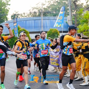 Race photo from SURABAYA ISOPLUS MARATHON 2026