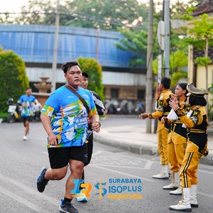 Race photo from SURABAYA ISOPLUS MARATHON 2026