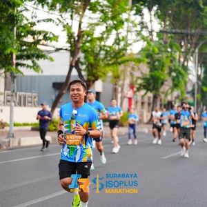 Race photo from SURABAYA ISOPLUS MARATHON 2026