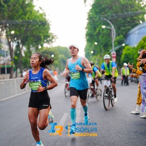 Race photo from SURABAYA ISOPLUS MARATHON 2026