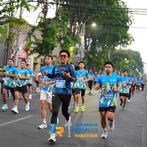 Race photo from SURABAYA ISOPLUS MARATHON 2026