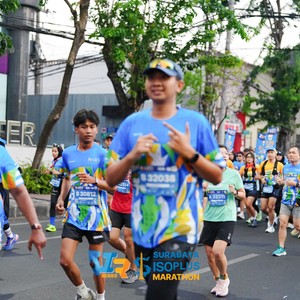 Race photo from SURABAYA ISOPLUS MARATHON 2026