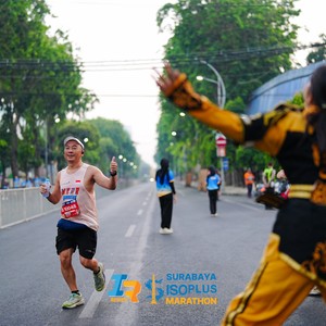 Race photo from SURABAYA ISOPLUS MARATHON 2026