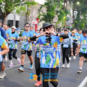 Race photo from SURABAYA ISOPLUS MARATHON 2026