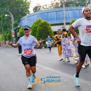 Race photo from SURABAYA ISOPLUS MARATHON 2026