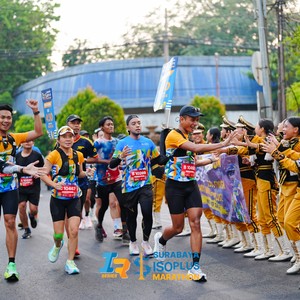 Race photo from SURABAYA ISOPLUS MARATHON 2026