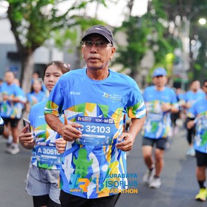 Race photo from SURABAYA ISOPLUS MARATHON 2026