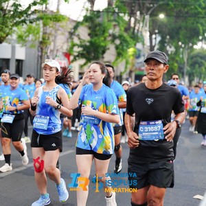 Race photo from SURABAYA ISOPLUS MARATHON 2026