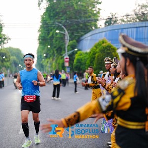 Race photo from SURABAYA ISOPLUS MARATHON 2026