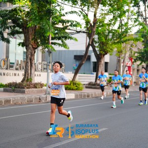 Race photo from SURABAYA ISOPLUS MARATHON 2026