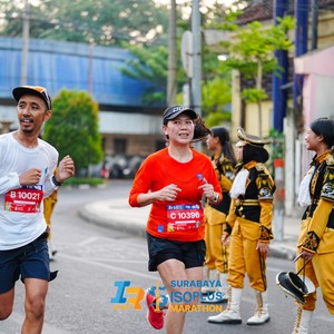 Race photo from SURABAYA ISOPLUS MARATHON 2026