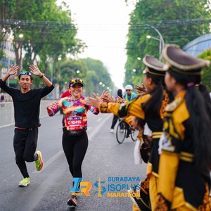 Race photo from SURABAYA ISOPLUS MARATHON 2026