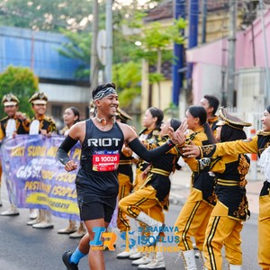 Race photo from SURABAYA ISOPLUS MARATHON 2026